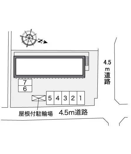 ★手数料０円★秦野市南矢名 月極駐車場